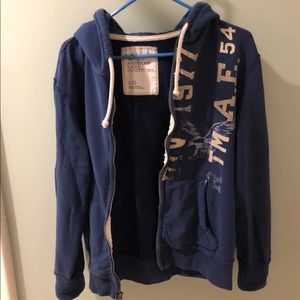 american eagle zip up hoodie